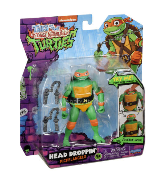 TMNT figure Head Dropping Michelangelo, 83306