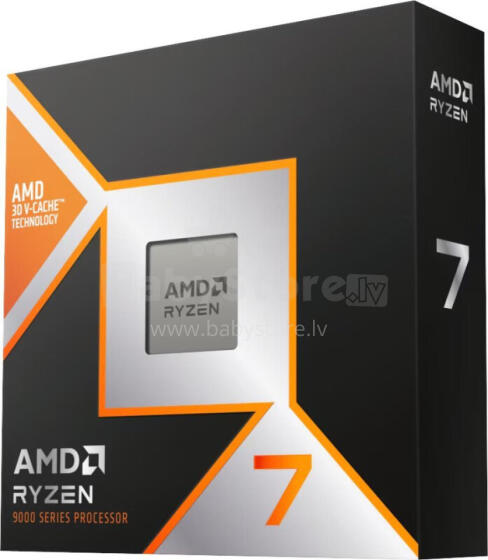 Процессор AMD Ryzen 7 9800X3D, 4.7 ГГц, 96 МБ, BOX (100-100001084WOF)