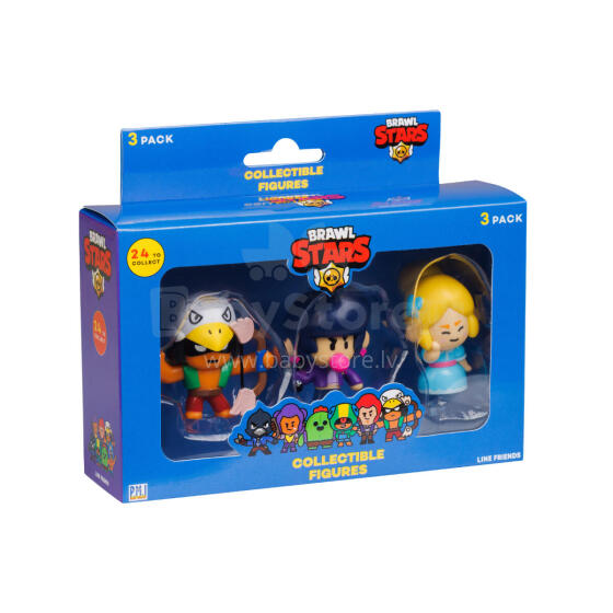 BRAWL STARS Figures 3-pack Series 2, 5 cm