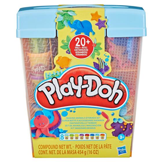 PLAY-DOH playset Imagine animals storage