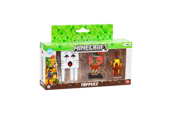 MINECRAFT 3D Pencil Toppers figures 3-pack