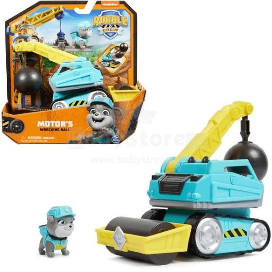 RUBBLE & CREW construction vehicle Motor's Wrecking Ball, 6069659