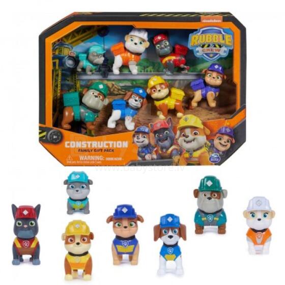 RUBBLE & CREW figure set Construction Family Gift Pack, 6067084