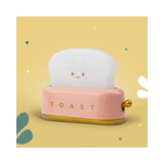 MARY'S MW20721 LED Night Light Toaster Pink