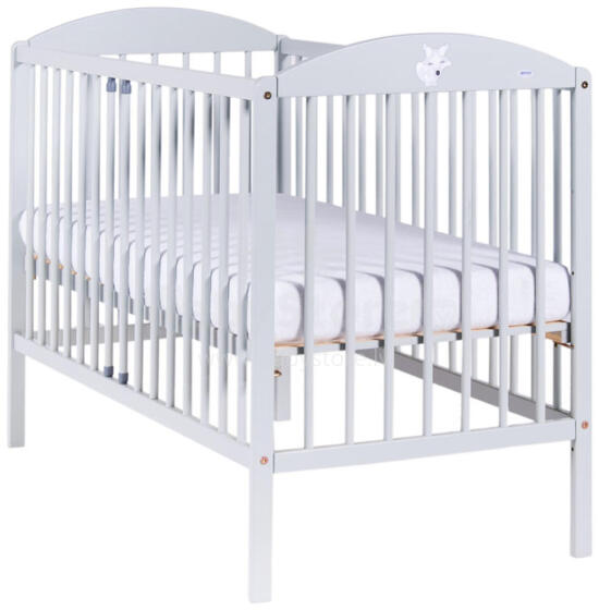 DREWEX LISEK bed light gray
