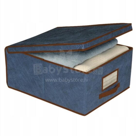 Kaste auduma 50x40x25cm Blue