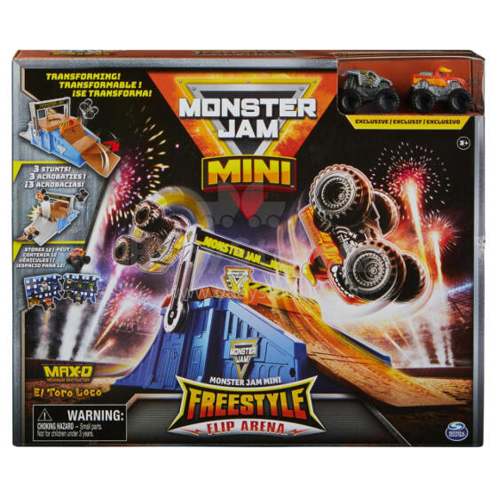 MONSTER JAM playset Mini Flip & Go, 6064037