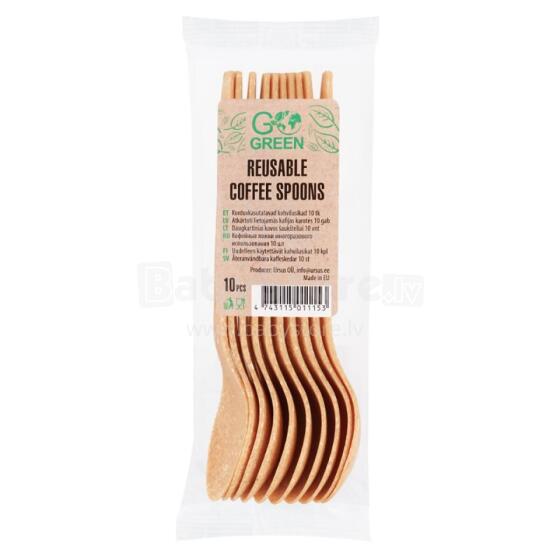 Reusable teaspoons Go Green 10 pcs.