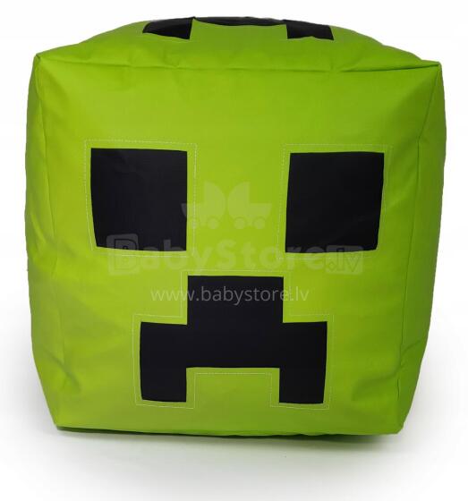 Qubo™ The Cube 50 Minecraft Art.241479 Apple Бин бег (bean bag) пуф
