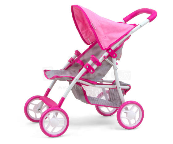 MILLY MALLY 2724 Natalie Prestige Pink Doll Pram