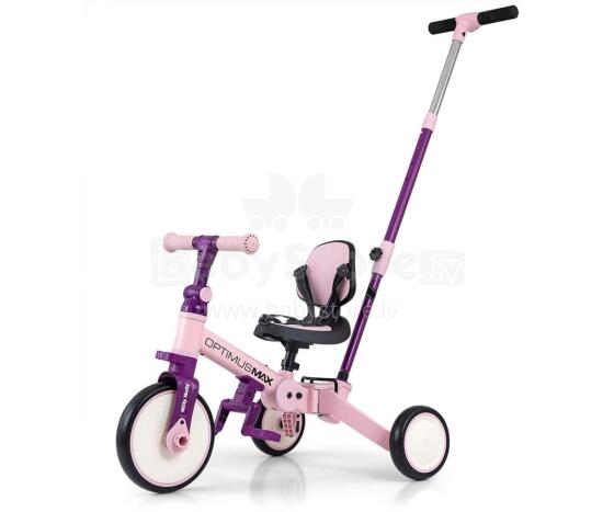 MILLY MALLY 6267 Велосипед 5 в 1 OPTIMUS MAX розовый
