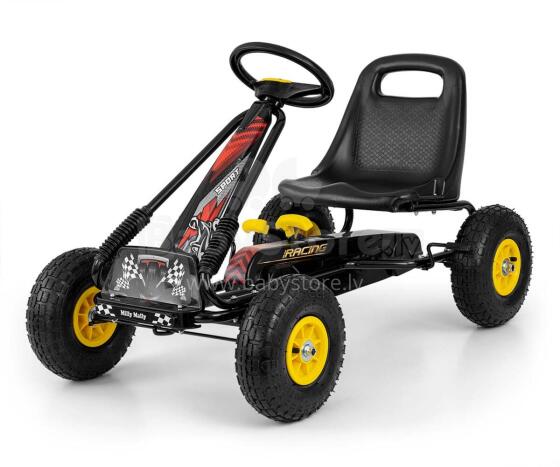 MILLY MALLY Pedal Go-Kart Thor Black