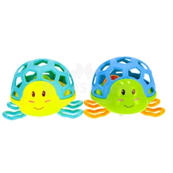 BAM BAM Soft Turtle Rattle