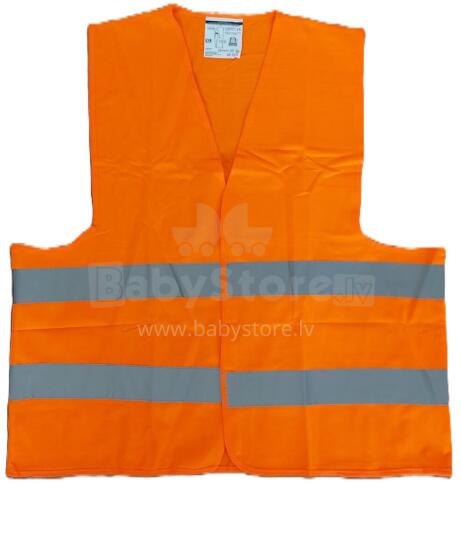 Reflective vest, XL, orange