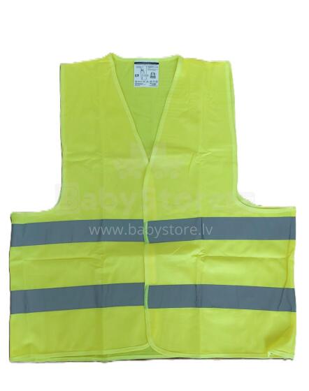Reflective vest, XL, yellow
