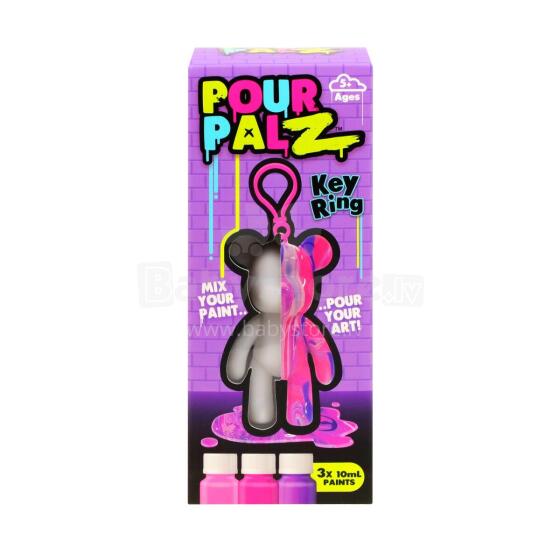 Pour Palz DIY Mini Paint Bear w/keychain