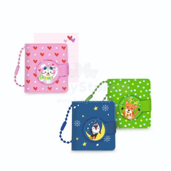 Magic Moments SF - Mini notebook with pendant. 3 assorted