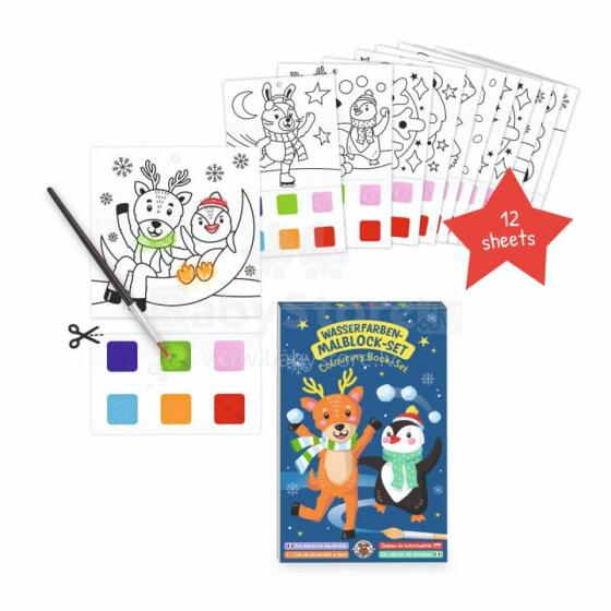Magic Moments SF - Watercolour colouring pad set