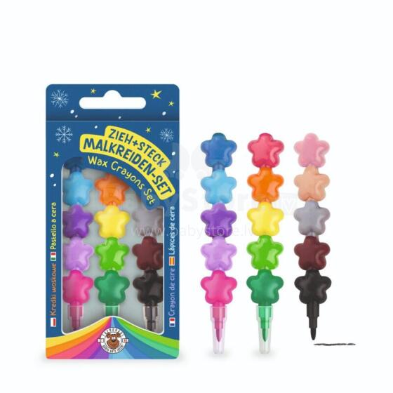 Magic Moments SF - Wax crayon draw & stick. set of 3
