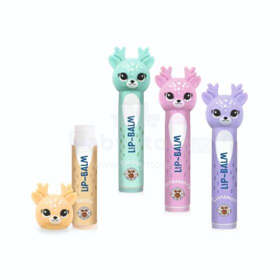 Magic Moments SF - Lip balm Reindeer 4g. 4 assorted