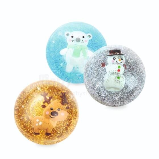 Magic Moments SF - Bouncing ball XXL with light. Ø 6.5cm. 3 assorted