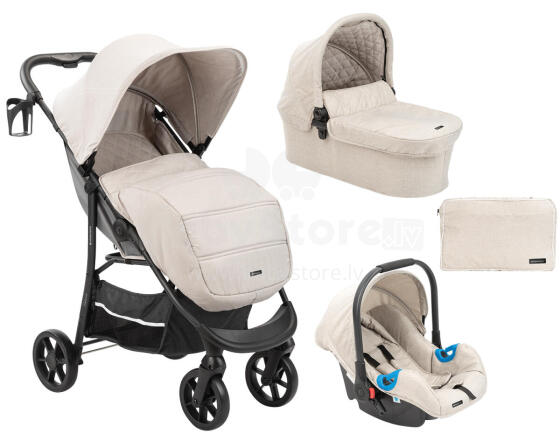 Stroller 3in1 Selina Light Beige 2023