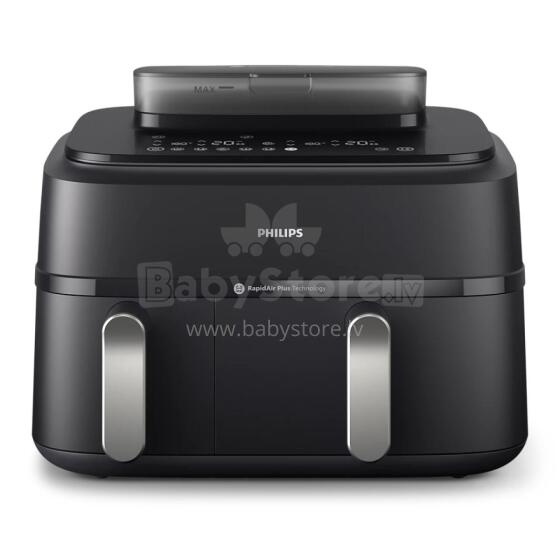 PHILIPS 5000. sērijas karstā gaisa katls ar diviem groziem, 2300W, 9L