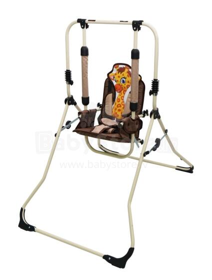 Kidsworld 2-in-1 Children Swing/Garden Swing Art.24233 Bērnu šūpoles 2-vienā /dārza šūpoles/bērnu šūpoles un barošanas krēsliņš