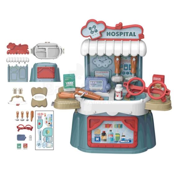 WOOPIE44800 Little Doctor Set Čemodāns 3in1