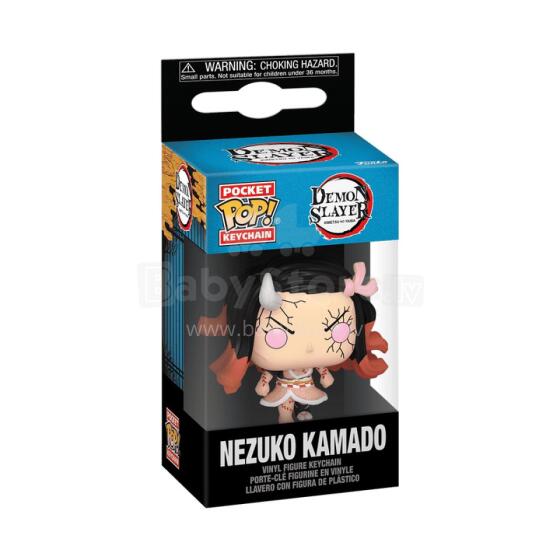 FUNKO POP! Брелок: Demon Slayer - Nezuko Kamado (Demon Form)