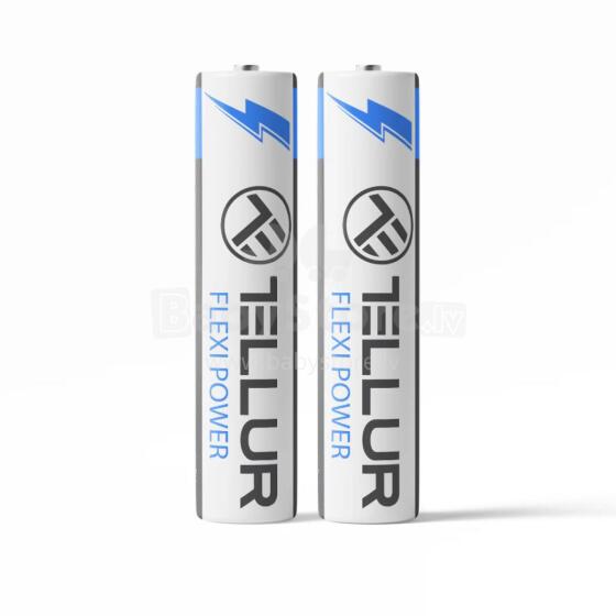Tellur Flexi Power battery, Super Alkaline, AAA LR03, 1.5V, 2 pcs/set
