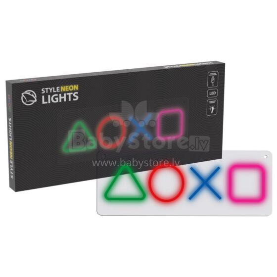 Manta SNL111MT Style Neon Lights Gaming Symbols