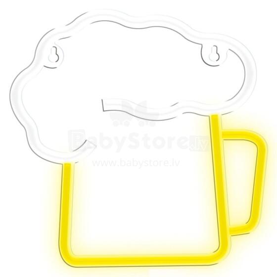 Manta SNL34YET Style Neon Lights Beer yellow/white