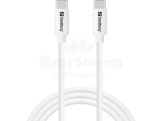 Sandberg 136-52 USB-C 65W cable, 1M