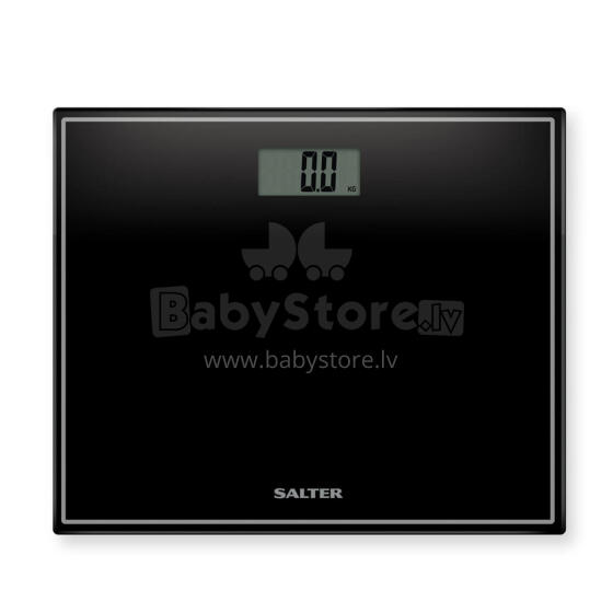 Salter 9207 BCFEU12  Compact Electronic Bathroom Scale - Black