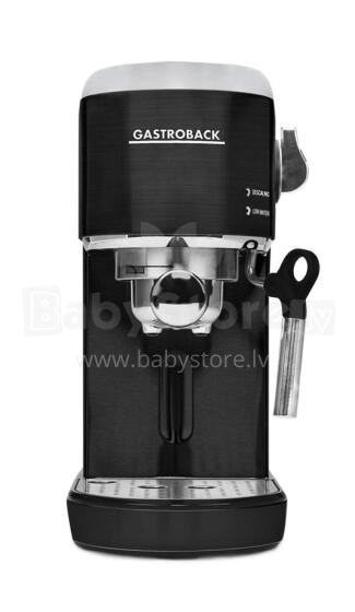 Gastroback 42718 Design Espresso Piccolo Black