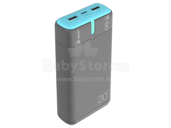 Tracer 47517 EnerGen 20000mAh Power Bank gray/blue