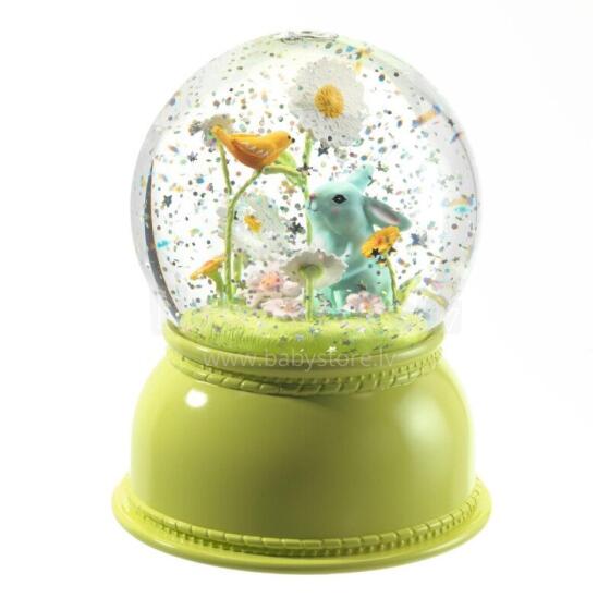 Snow globe night light - Lapin