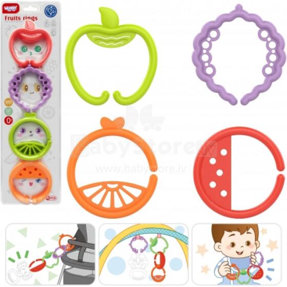 WOOPIE 47801 Sensory toy teethers for babies