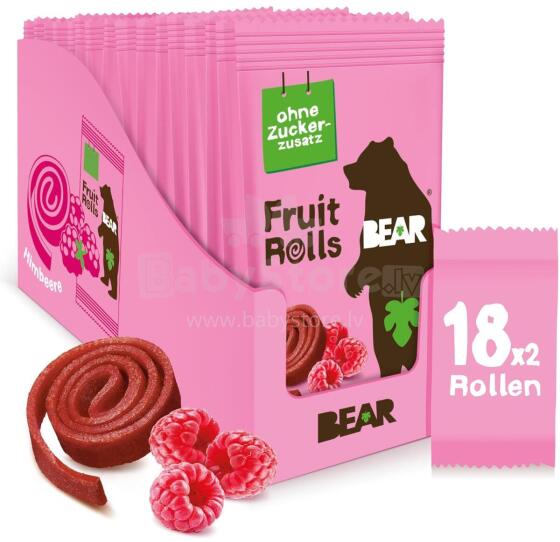 Bear Fruit Rolls  Art.243681  Fruit rolls with  flavor, 20 g
