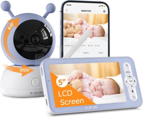 La bebe™ Accessories  Smart Baby Monitor  Art.243702 Детский монитор-видеокамера