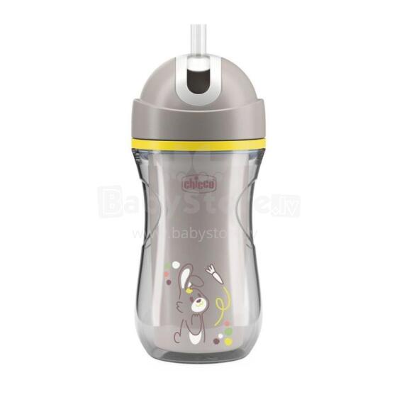 180745 THERMAL MUG 266ML STRAW 14+ GREY
