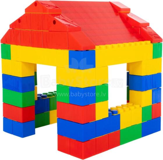 Cavallino XXL Building Blocks House Art.244001  Constructor - Big Cubes House (134 pcs)