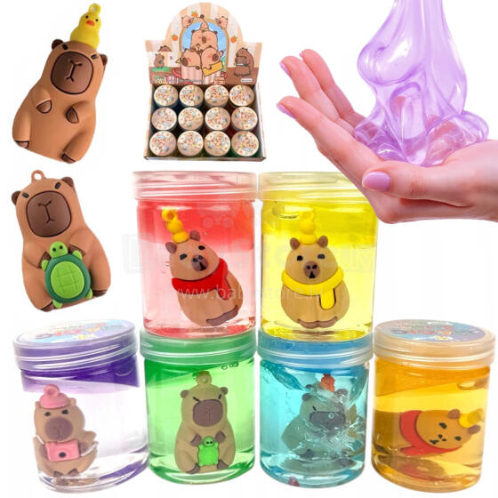 MASA MAGICZNA SLIME FIGURKA KAPIBARA