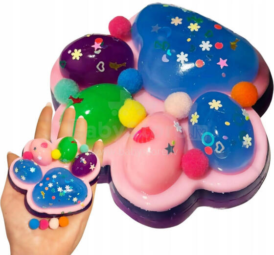 GNIOTEK SQUISHY ŁAPKA KOLOROWA WARSTWY