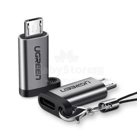 Ugreen USB Type C to micro USB adapter gray (50590)