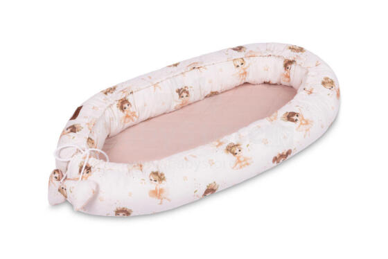 BABY NEST MUSLIN BALLERINAS PINK