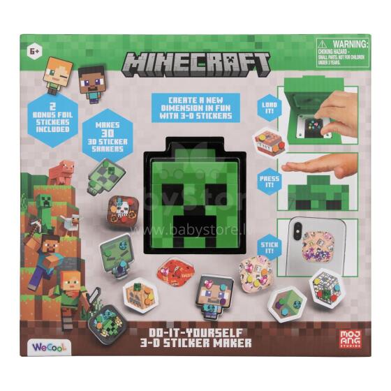 MINECRAFT DIY set 3D Sticker Maker
