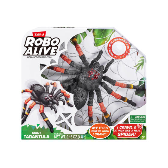 ROBOALIVE interactive toy Giant Tarantula