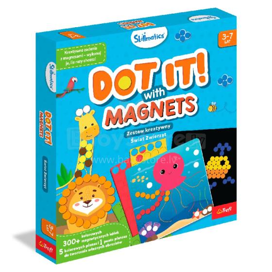 TREFL 62601 Skillmatics Creative Kit with Magnets Animal World